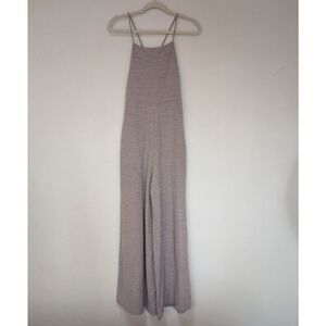 Free People FP Beach Morning Stroll Jumper in blush Wide Leg Jumpsuit XS